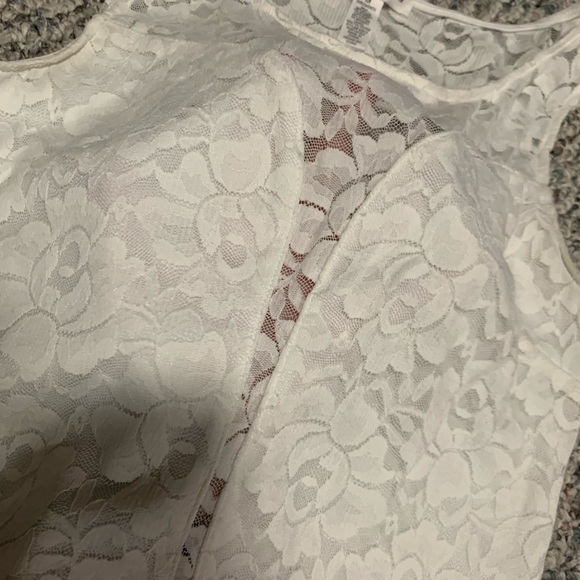 White lace bodysuit - Picture 2 of 3